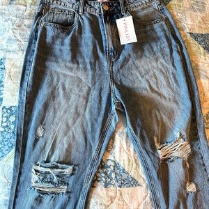 Pink Lily Light Blue Denim Jeans